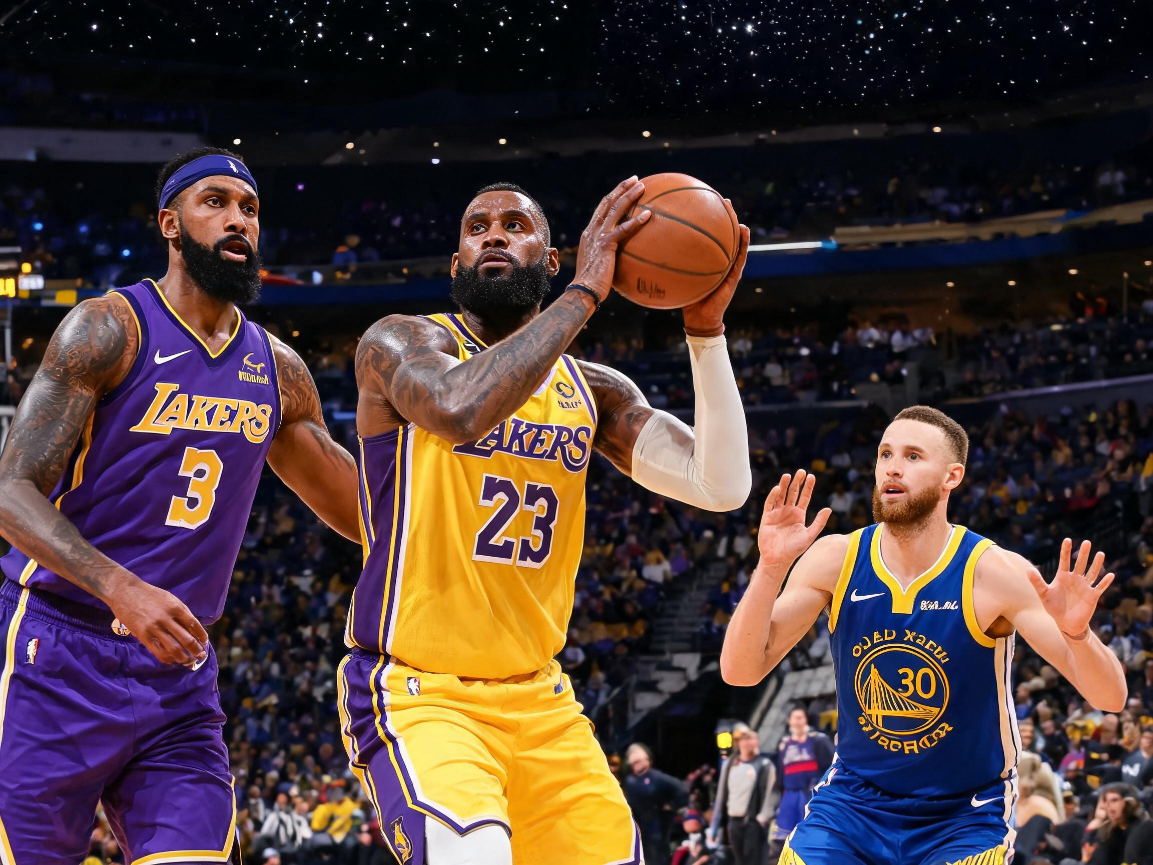 星空体育 NBA战报 湖人勇士
